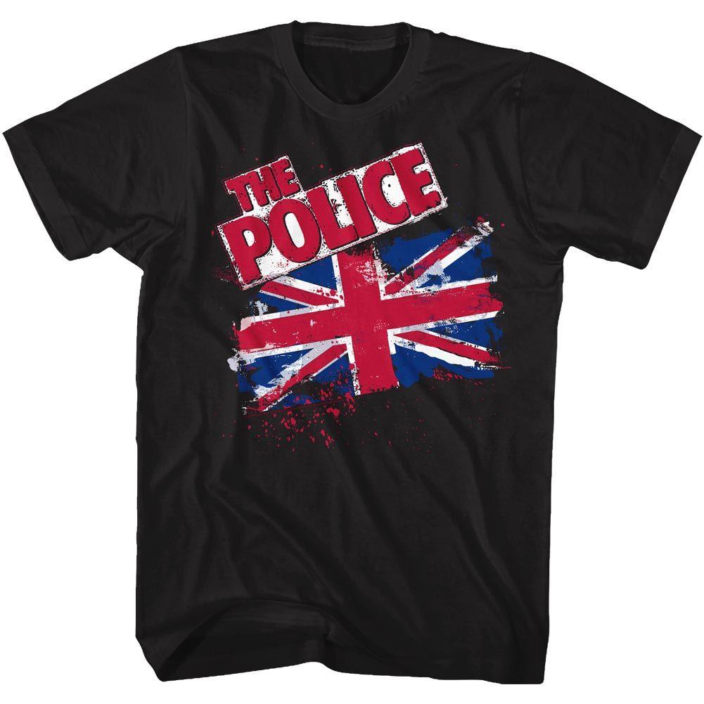 The Police Union Jack Boyfriend Tee Hoodie, Sweatshirt | ZylaModa.com
