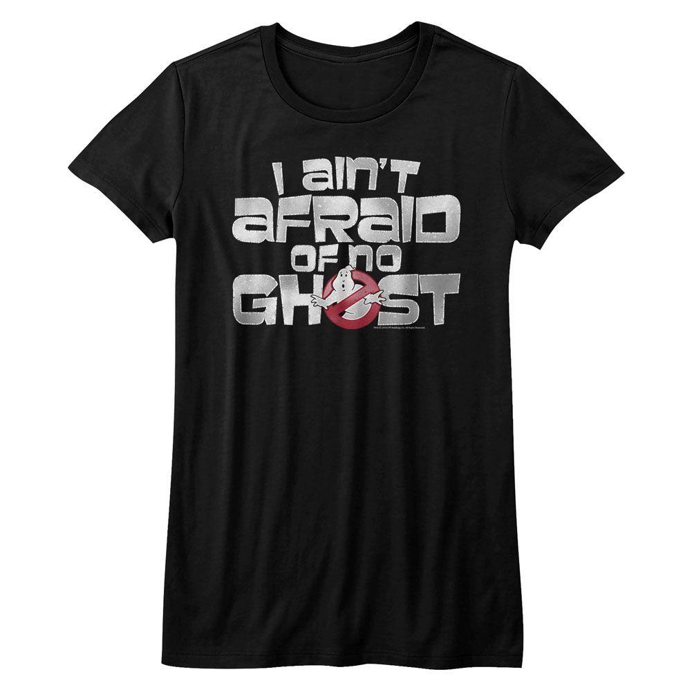 The Real Ghostbusters Ain'T Afraid Womens T-Shirt Hoodie, Sweatshirt | ZylaModa.com