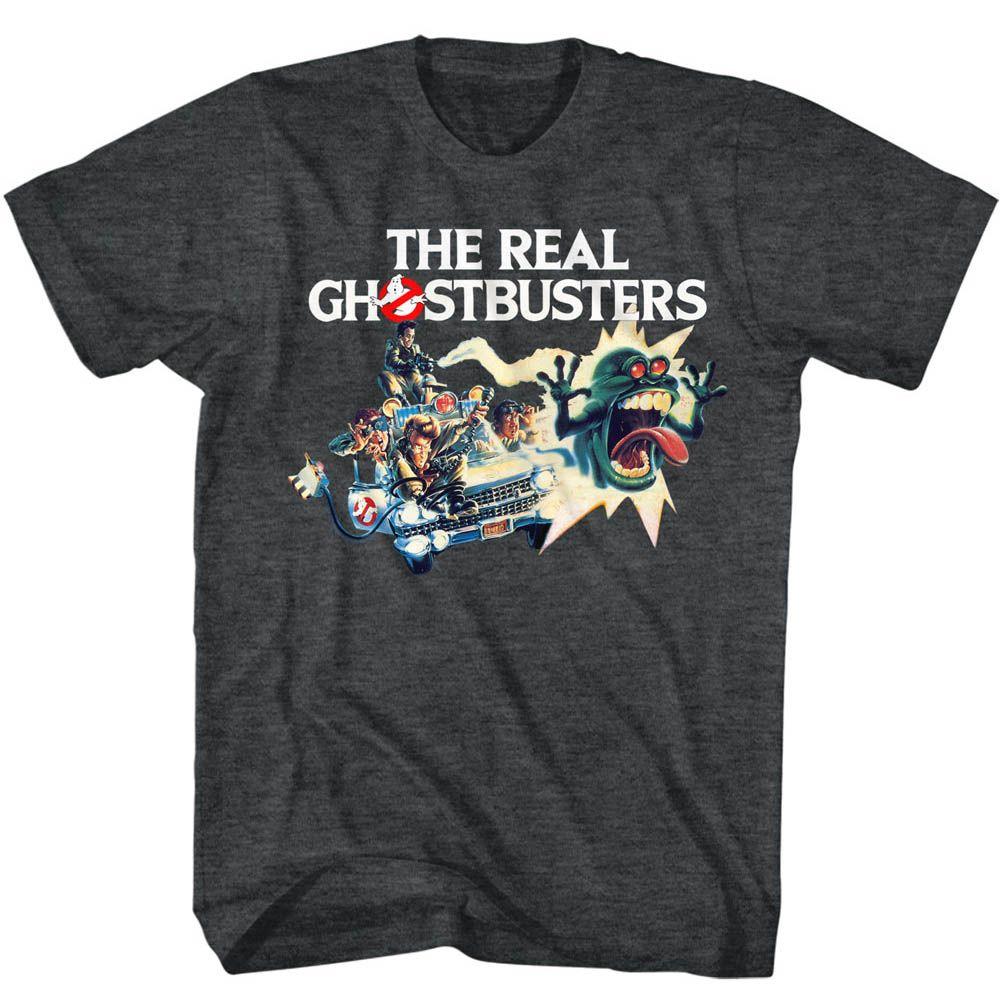 The Real Ghostbusters Car Chase Boyfriend Tee Hoodie, Sweatshirt | ZylaModa.com