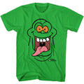 The Real Ghostbusters - RGB Slimer Face Boyfriend Tee Hoodie, Sweatshirt | ZylaModa.com