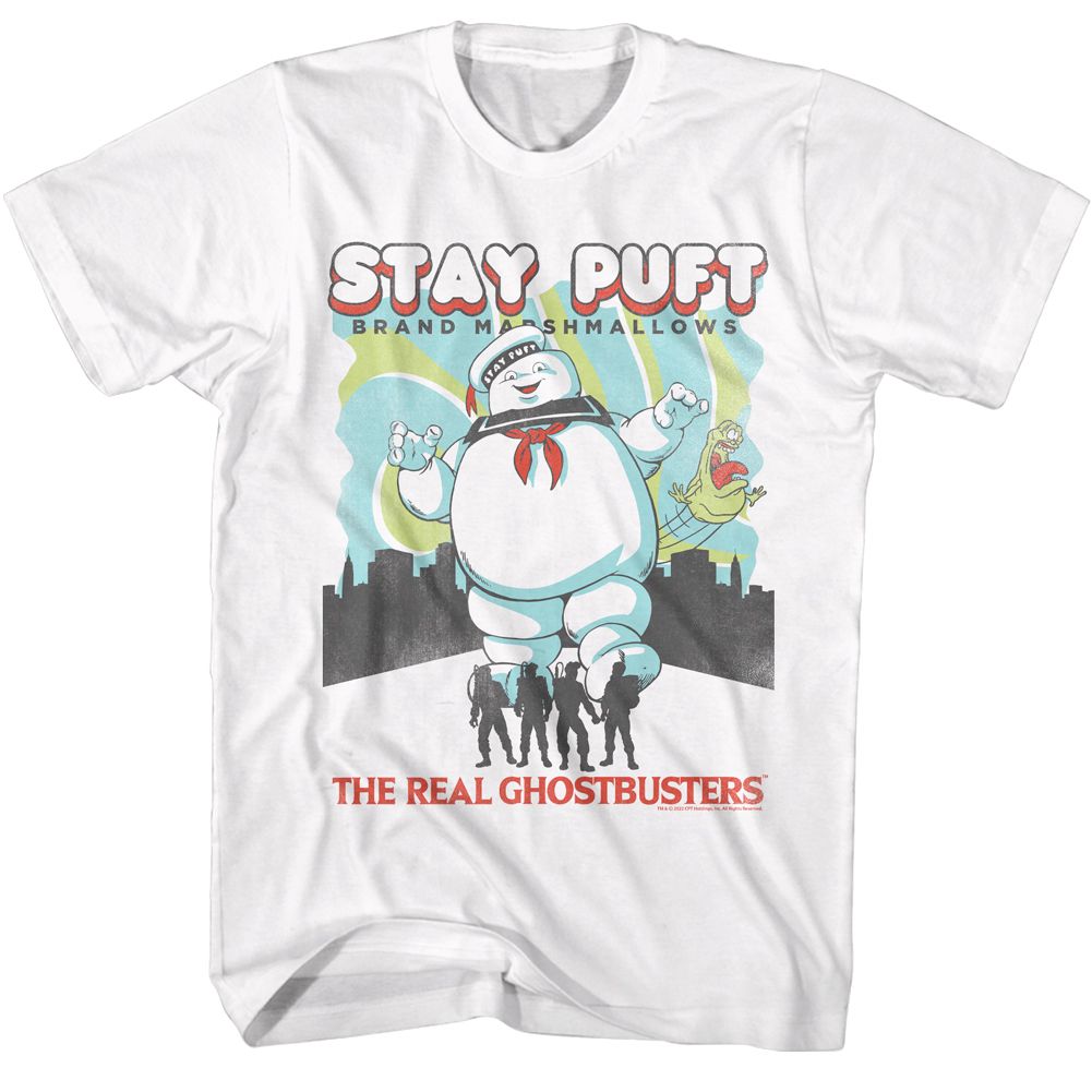 The Real Ghostbusters - RGB Stay Puft And Busters Boyfriend Tee Hoodie, Sweatshirt | ZylaModa.com