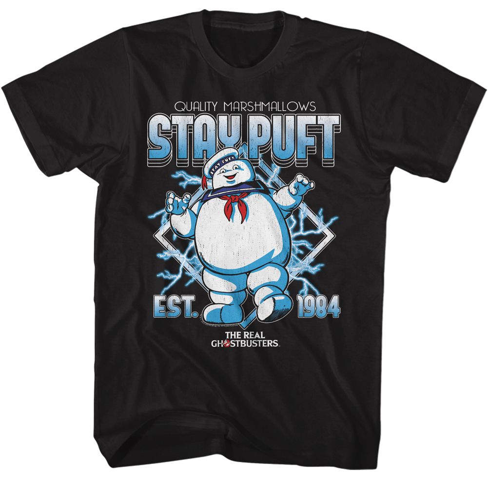 The Real Ghostbusters - RGB Stay Puft Electricity T-Shirt Hoodie, Sweatshirt | ZylaModa.com