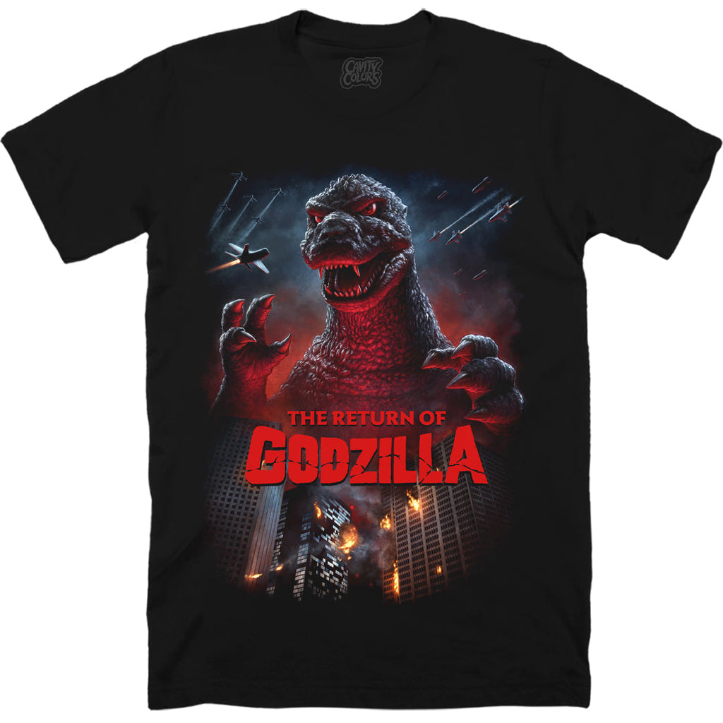 THE RETURN OF GODZILLA: 40TH ANNIVERSARY - T-SHIRT Hoodie, Sweatshirt | ZylaModa.com (Image 1)