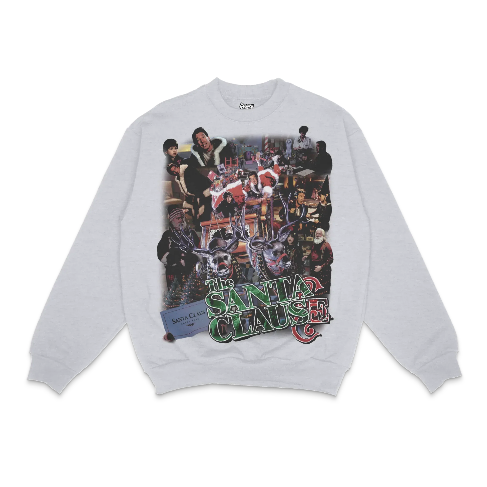 The Santa Clause Christmas Crewneck Sweatshirt T-Shirts, Hoodie | ZylaModa.com (Image 1)