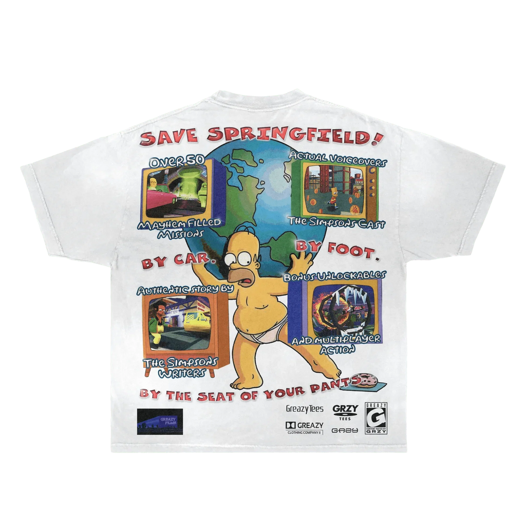 The Simpsons Hit & Run Tee Hoodie, Sweatshirt | ZylaModa.com (Image 2)