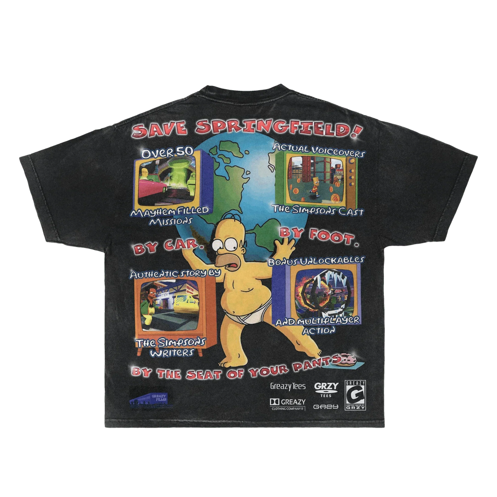The Simpsons Hit & Run Tee Hoodie, Sweatshirt | ZylaModa.com (Image 4)