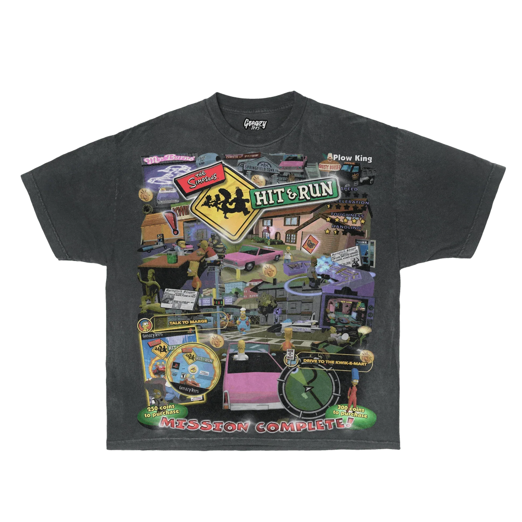 The Simpsons Hit & Run Tee Hoodie, Sweatshirt | ZylaModa.com (Image 5)