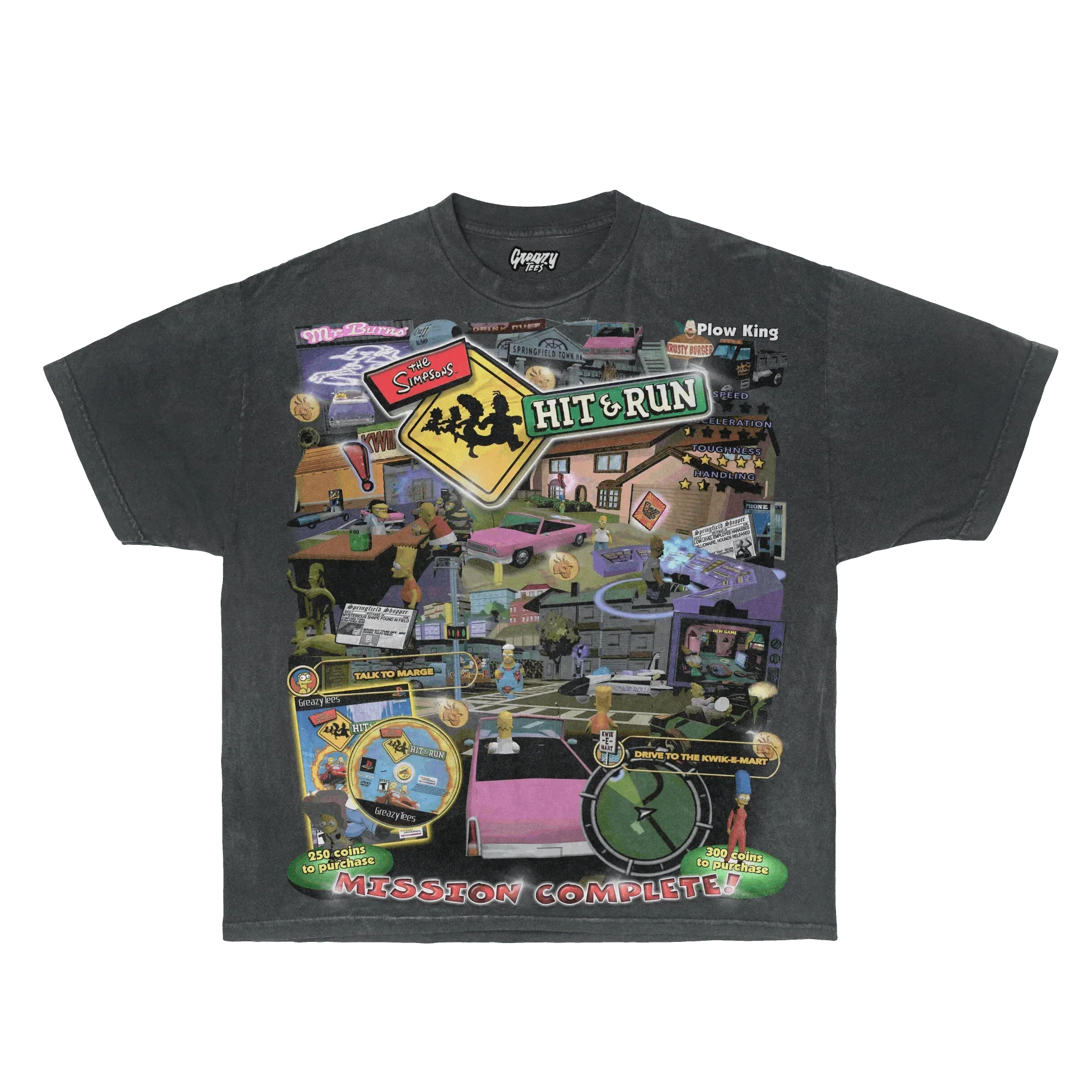 The Simpsons Hit & Run Tee Hoodie, Sweatshirt | ZylaModa.com (Image 5)