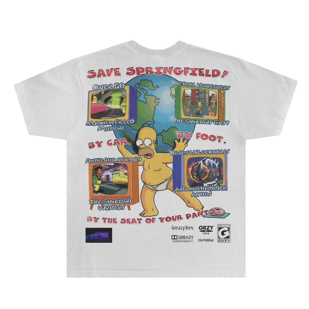 The Simpsons Hit & Run Tee Classic Tee Hoodie, Sweatshirt | ZylaModa.com (Image 2)