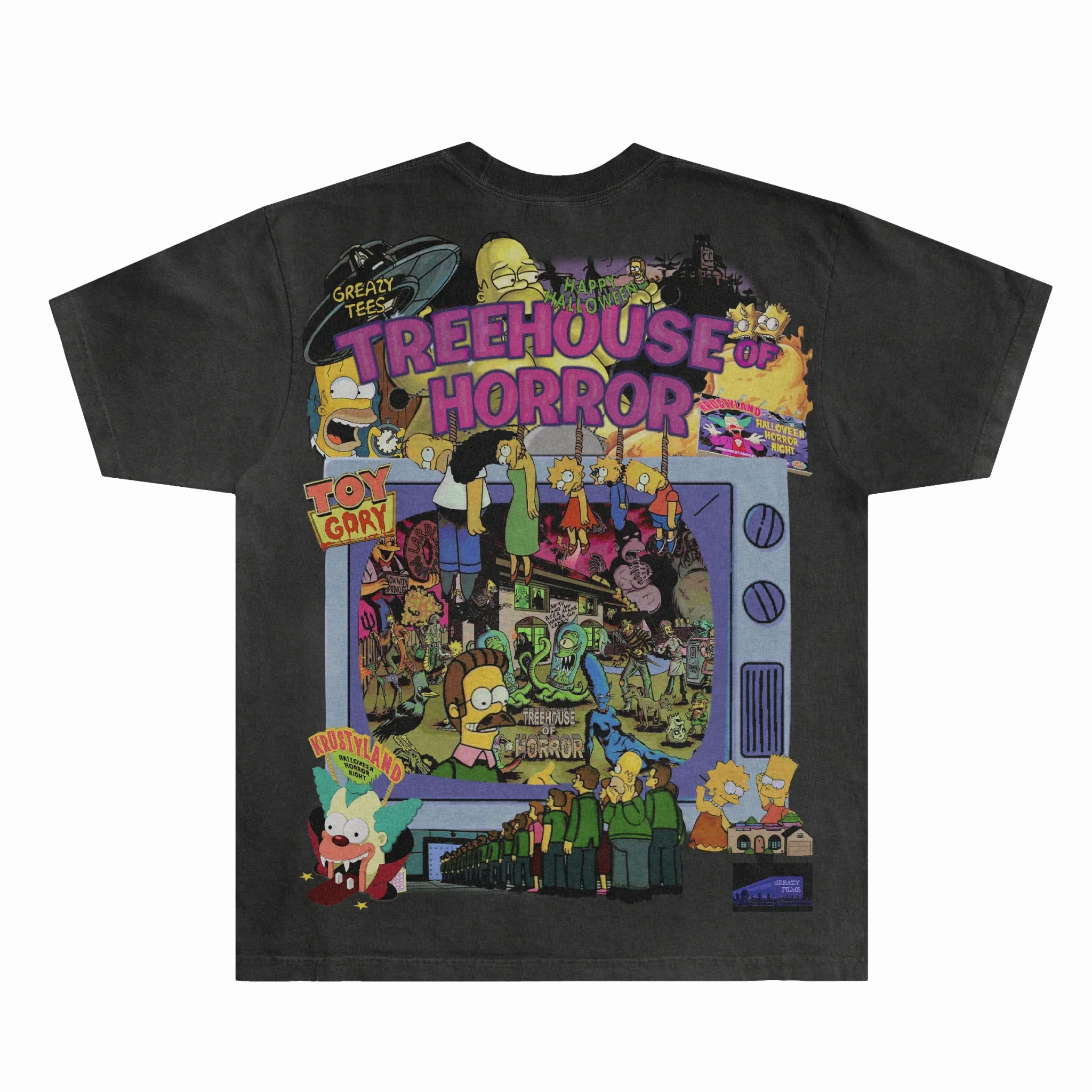 The Simpsons Treehouse of Horror Tee Hoodie, Sweatshirt | ZylaModa.com (Image 2)