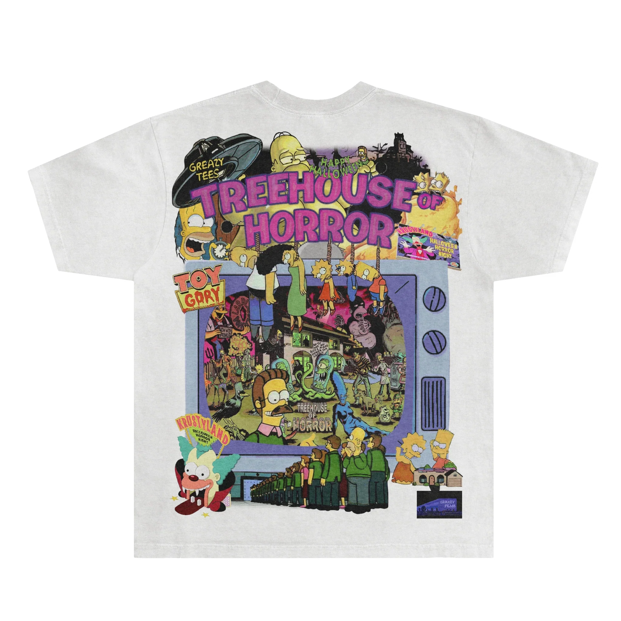The Simpsons Treehouse of Horror Tee Hoodie, Sweatshirt | ZylaModa.com (Image 4)