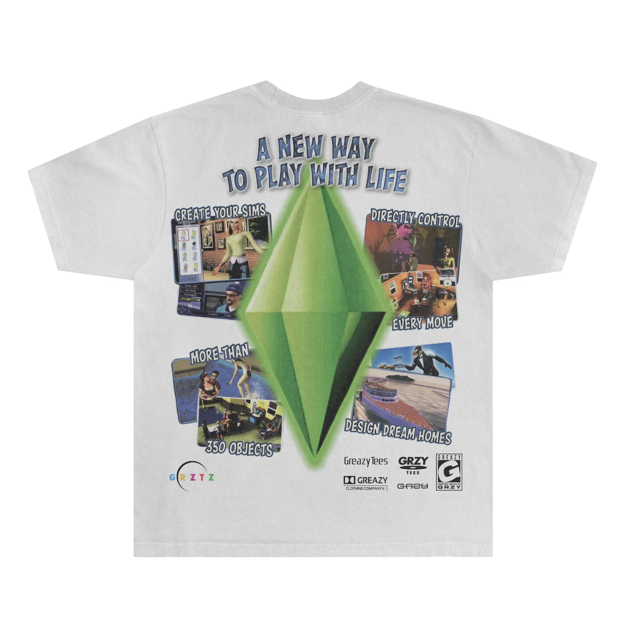 The Sims Classic Tee Hoodie, Sweatshirt | ZylaModa.com (Image 2)