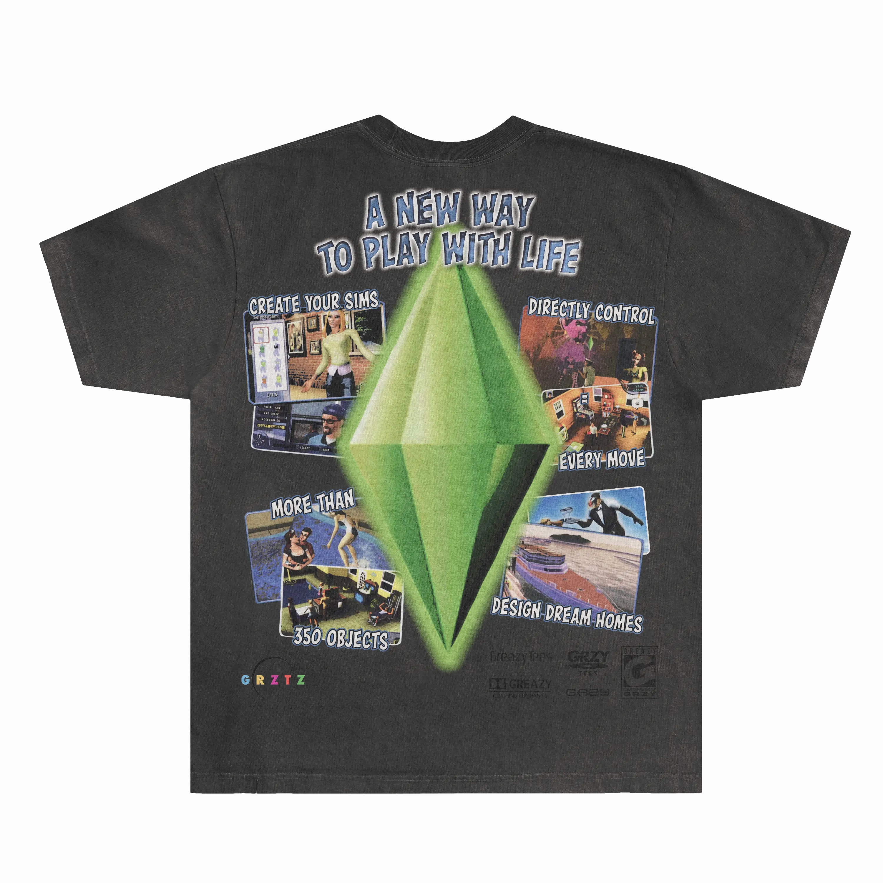 The Sims Classic Tee Hoodie, Sweatshirt | ZylaModa.com (Image 4)