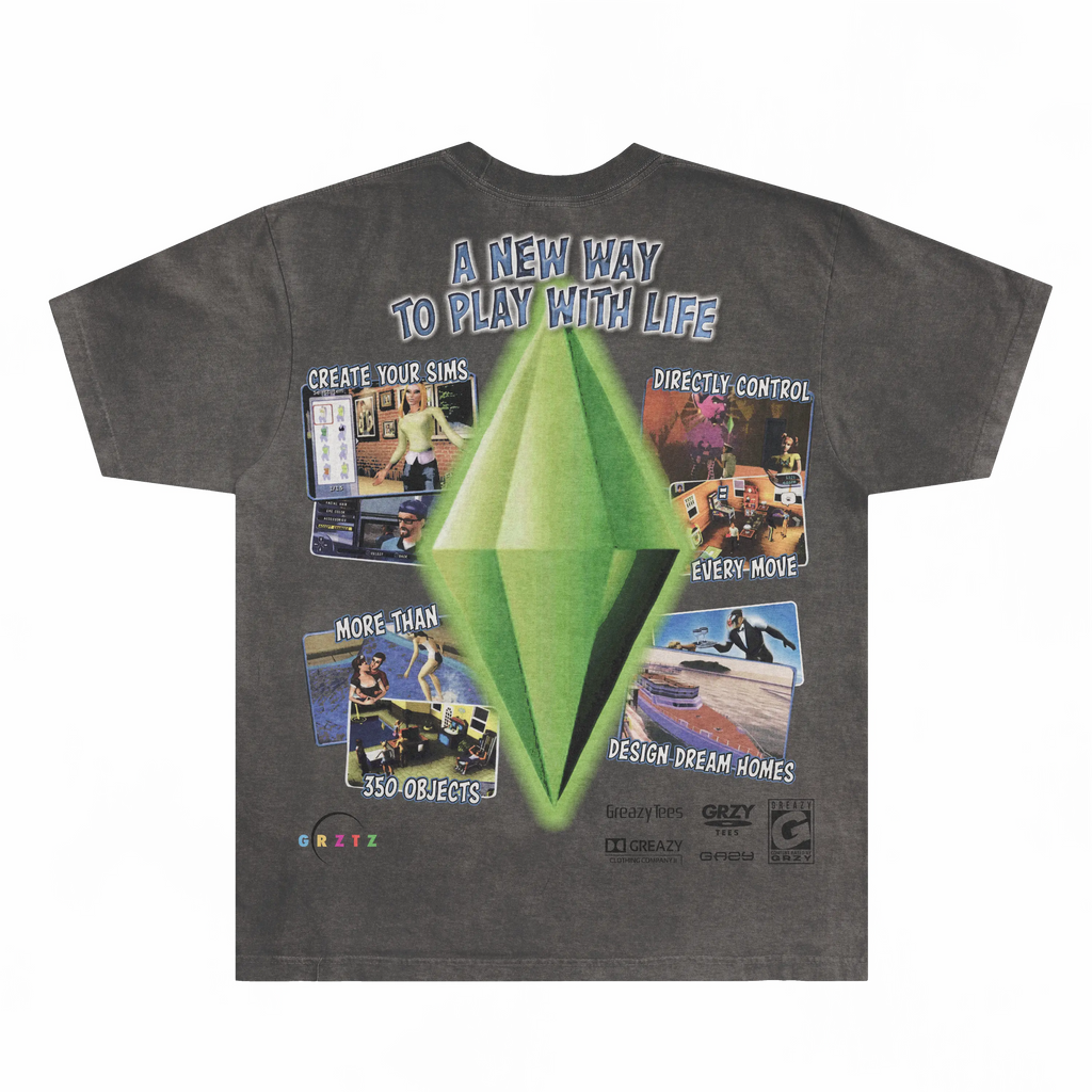 The Sims Classic Tee Hoodie, Sweatshirt | ZylaModa.com (Image 5)