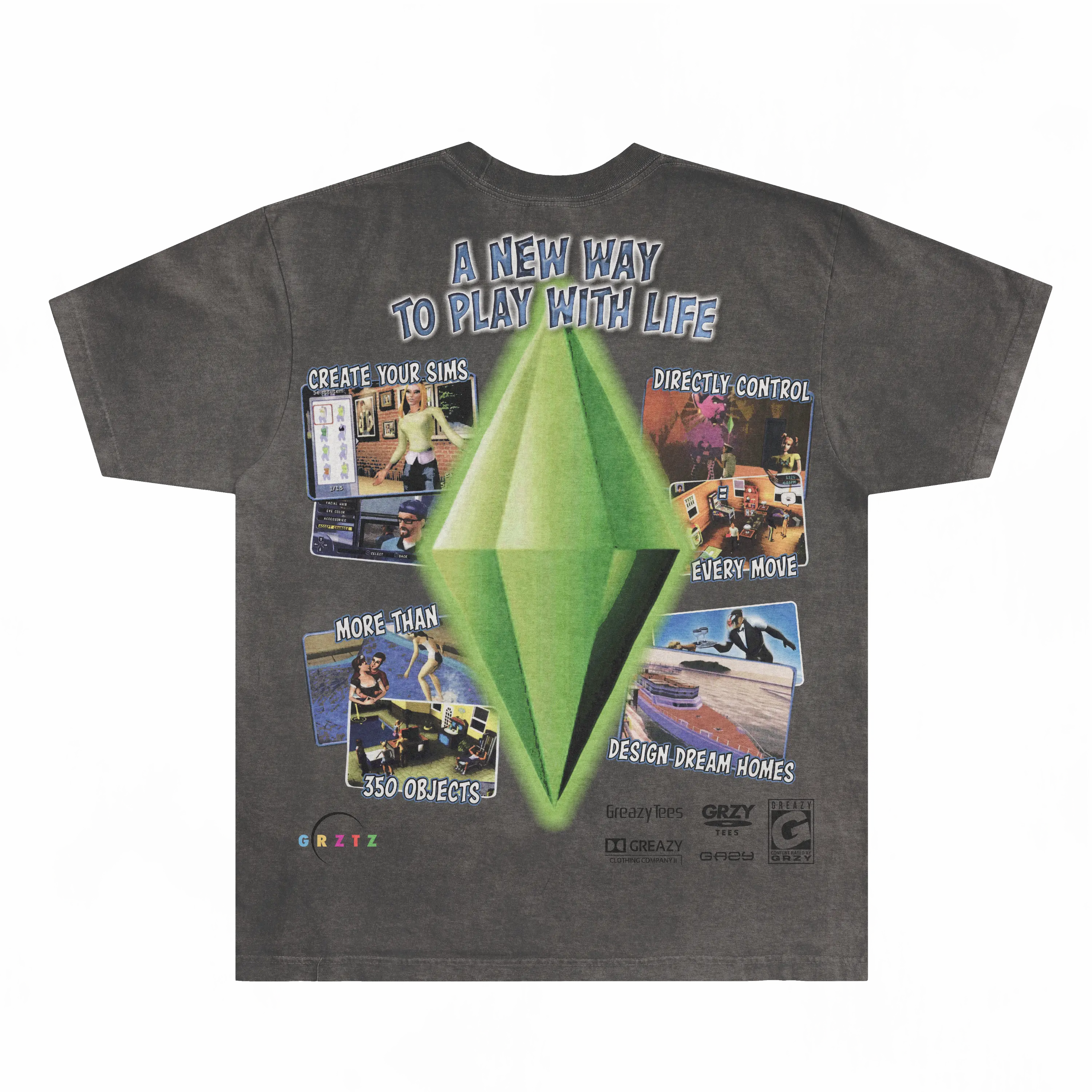 The Sims Classic Tee Hoodie, Sweatshirt | ZylaModa.com (Image 5)