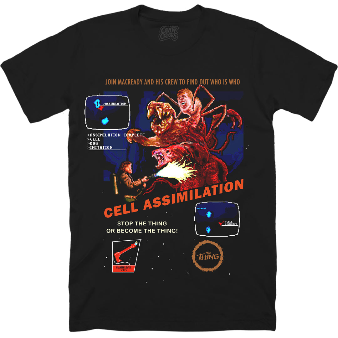 THE THING: RETRO VIDEO GAME - T-SHIRT Hoodie, Sweatshirt | ZylaModa.com (Image 1)