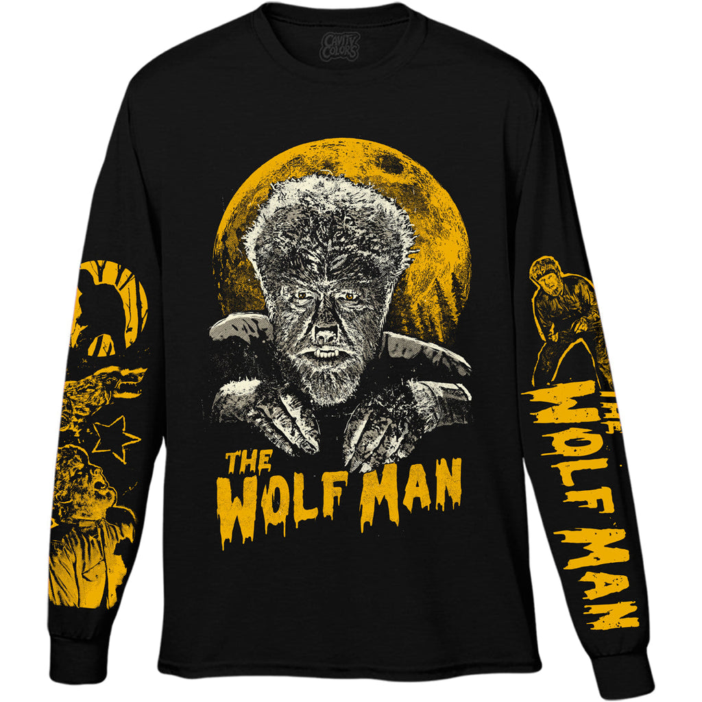 THE WOLF MAN: SAVAGE BEAST - LONG SLEEVE SHIRT Hoodie, Sweatshirt | ZylaModa.com (Image 1)