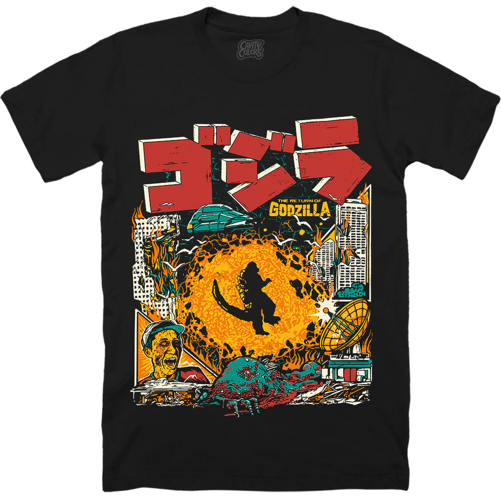 THE RETURN OF GODZILLA: VOLCANIC FINALE - T-SHIRT Hoodie, Sweatshirt | ZylaModa.com (Image 1)