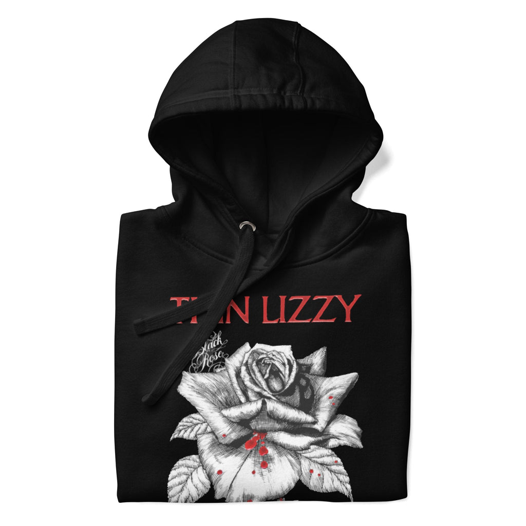 Thin Lizzy Black Rose Classic Hoodie T-Shirts, Sweatshirt | ZylaModa.com (Image 2)