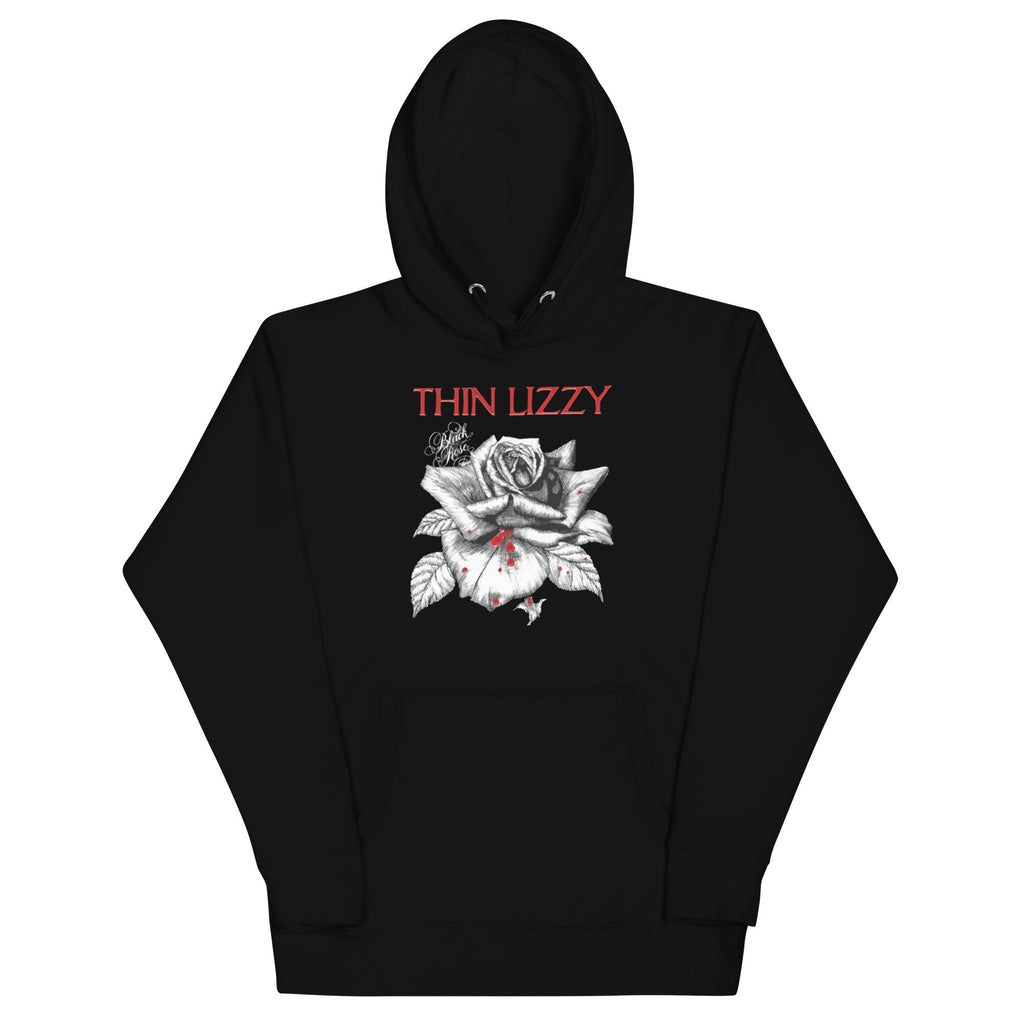 Thin Lizzy Black Rose Classic Hoodie T-Shirts, Sweatshirt | ZylaModa.com (Image 1)