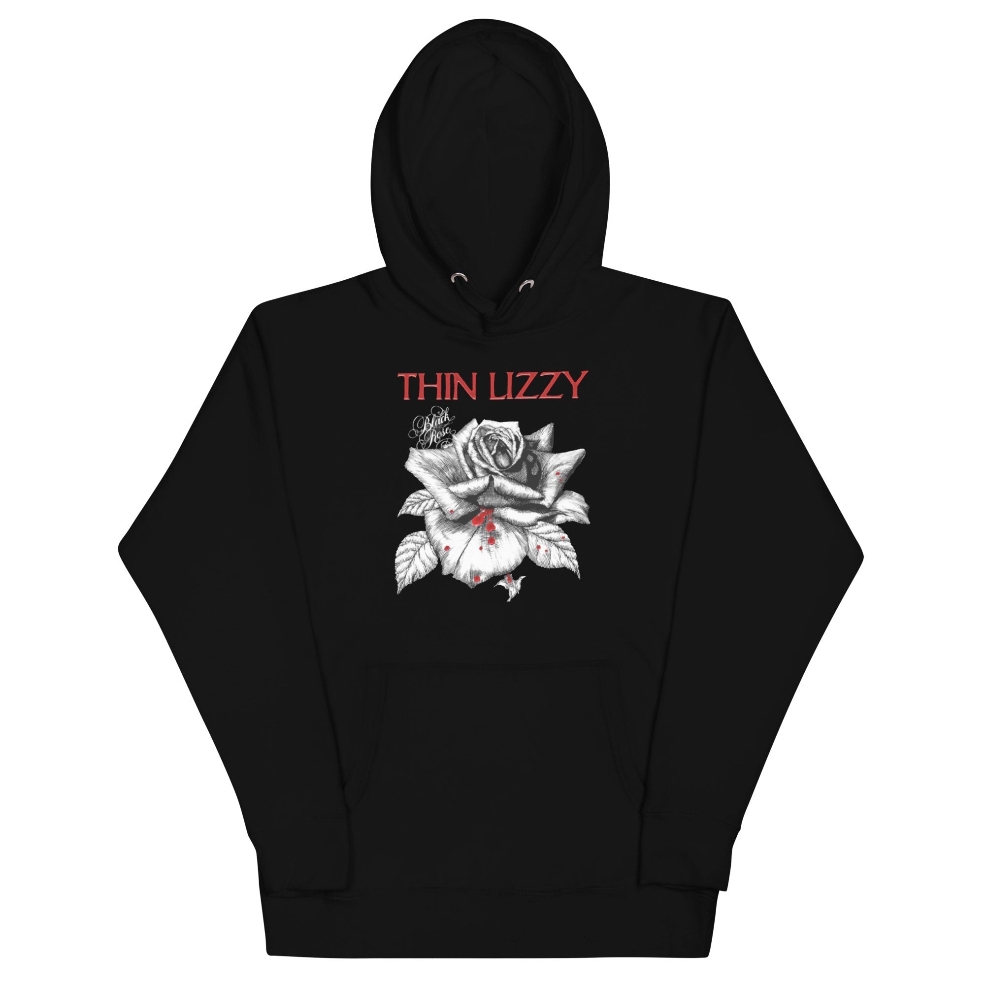 Thin Lizzy Black Rose Classic Hoodie T-Shirts, Sweatshirt | ZylaModa.com (Image 1)