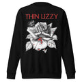 Thin Lizzy Black Rose Jumbo Print Sweatshirt T-Shirts, Hoodie | ZylaModa.com (Image 1)