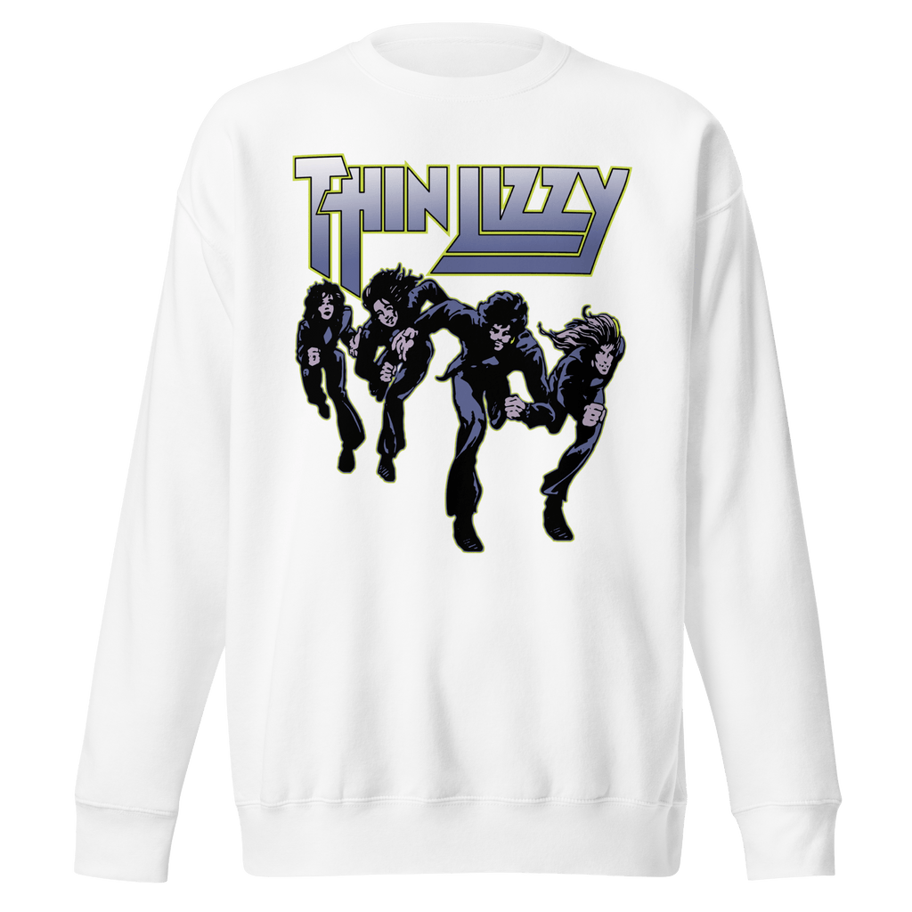 Thin Lizzy Jailbreakers Jumbo Print Sweatshirt T-Shirts, Hoodie | ZylaModa.com (Image 1)