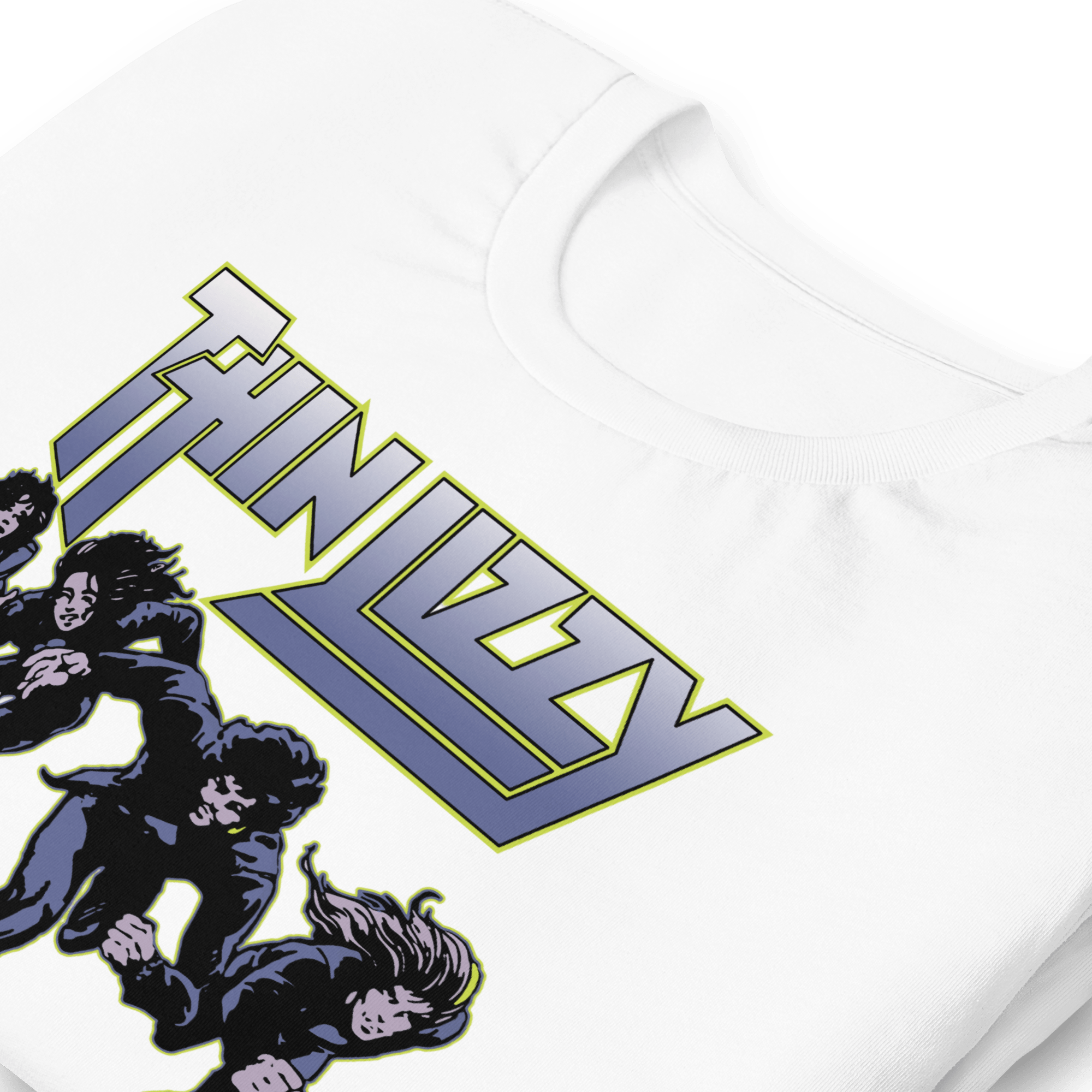Thin Lizzy Jailbreakers Jumbo Print T-Shirt Hoodie, Sweatshirt | ZylaModa.com (Image 4)