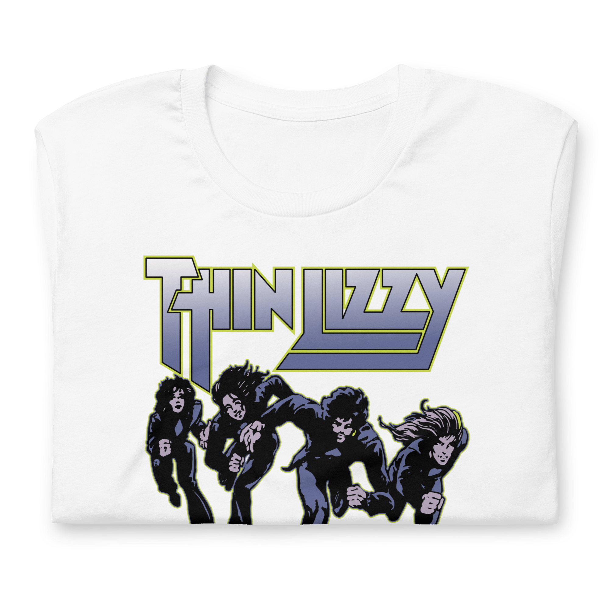 Thin Lizzy Jailbreakers Jumbo Print T-Shirt Hoodie, Sweatshirt | ZylaModa.com (Image 2)