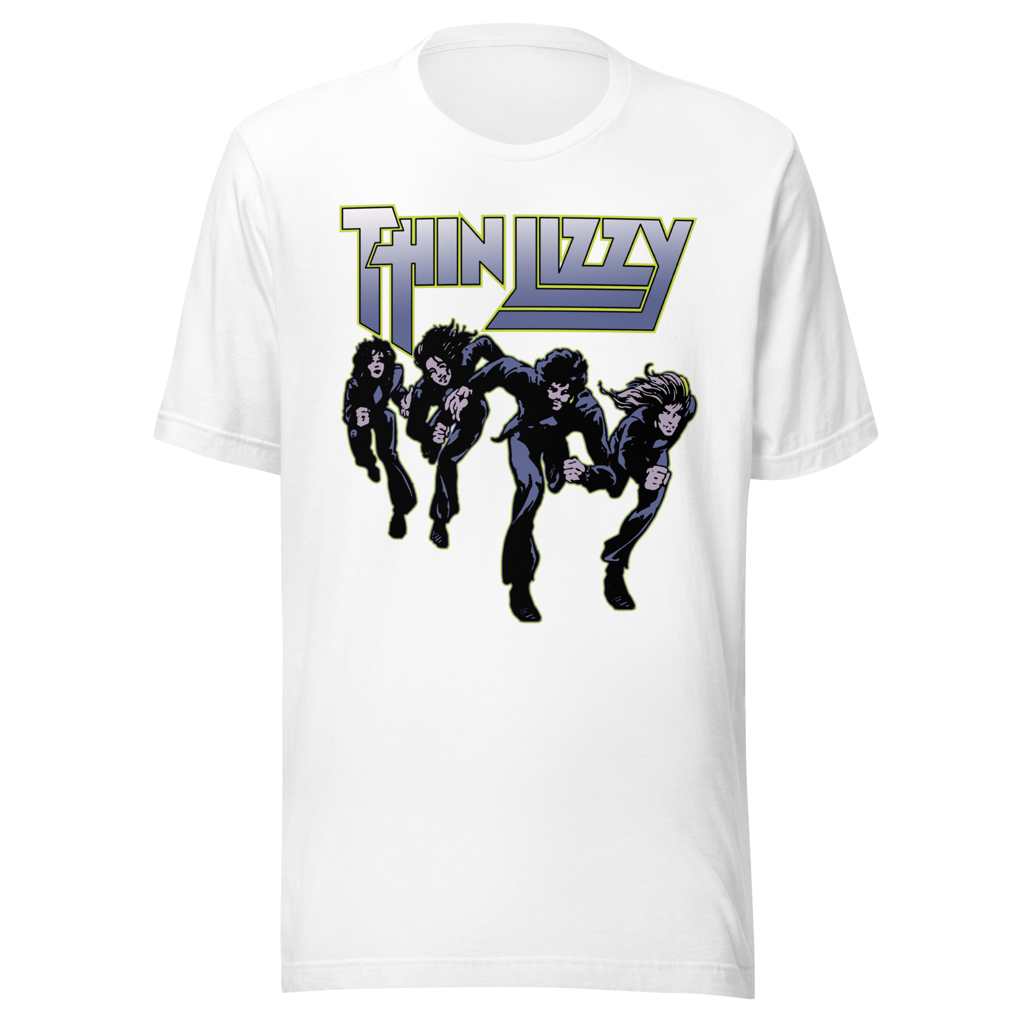 Thin Lizzy Jailbreakers Jumbo Print T-Shirt Hoodie, Sweatshirt | ZylaModa.com (Image 1)