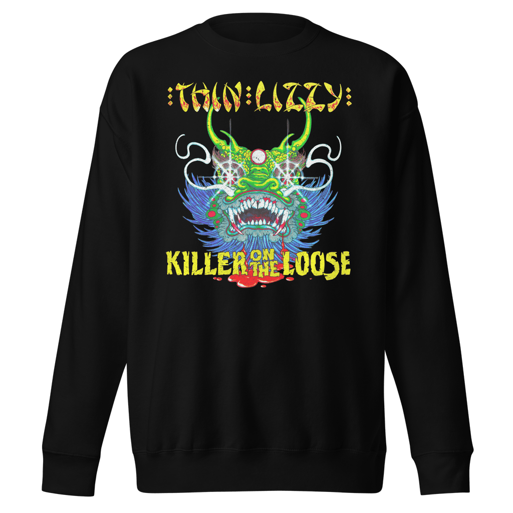 Thin Lizzy Killers on the Loose Sweatshirt T-Shirts, Hoodie | ZylaModa.com (Image 1)