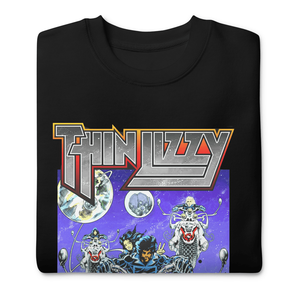 Thin Lizzy Night Riders Sweatshirt T-Shirts, Hoodie | ZylaModa.com (Image 2)