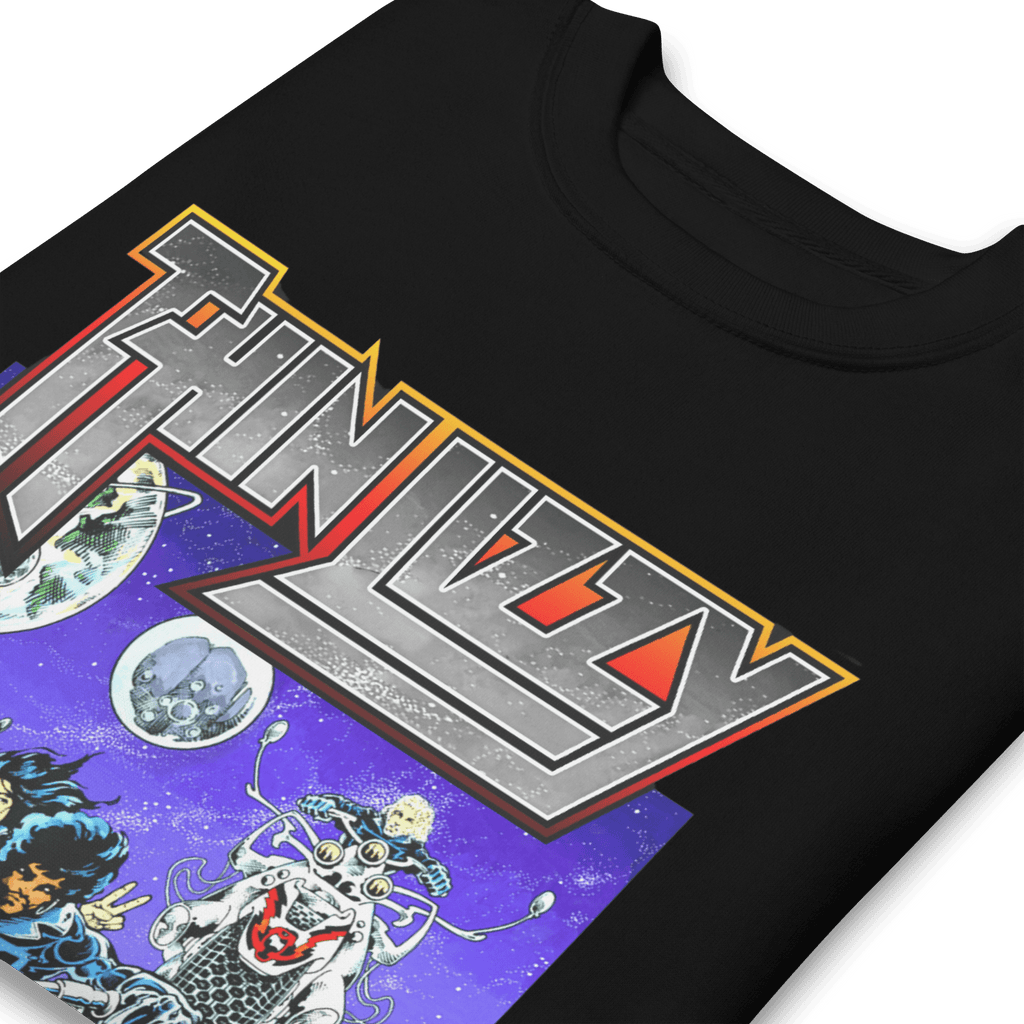 Thin Lizzy Night Riders Sweatshirt T-Shirts, Hoodie | ZylaModa.com (Image 4)