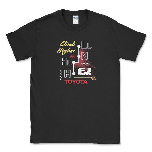Toyota Men's Big and Tall FJ Cruiser T-shirt-Climb Higher Hoodie, Sweatshirt | ZylaModa.com (Image 1)