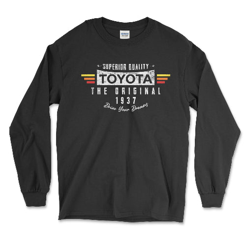 Toyota Long Sleeve Shirt-The Original Drive Your Dreams Hoodie, Sweatshirt | ZylaModa.com (Image 1)