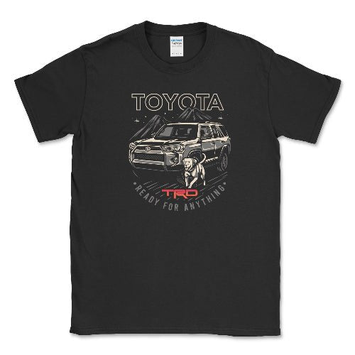 Toyota Men's Big and Tall 4Runner TRD Dog Lover Tee Hoodie, Sweatshirt | ZylaModa.com (Image 1)