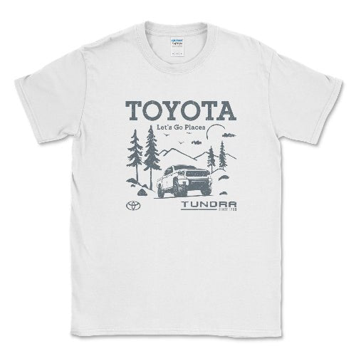 Toyota Men's Big and Tall Tundra Let's Go Places Tee Hoodie, Sweatshirt | ZylaModa.com (Image 1)