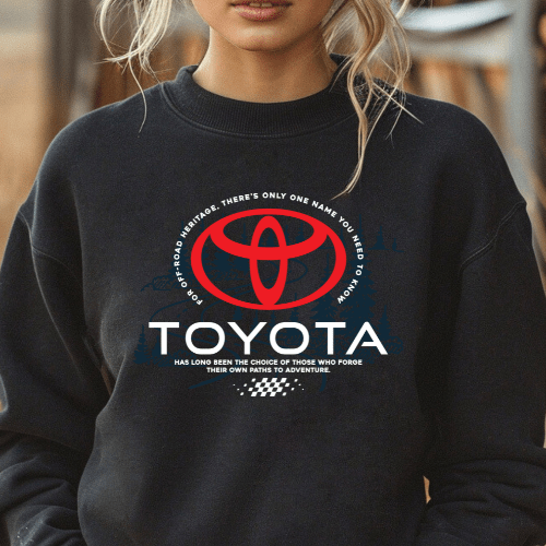Toyota Off-Road Heritage 4x4 Long Sleeve Shirt Hoodie, Sweatshirt | ZylaModa.com (Image 2)