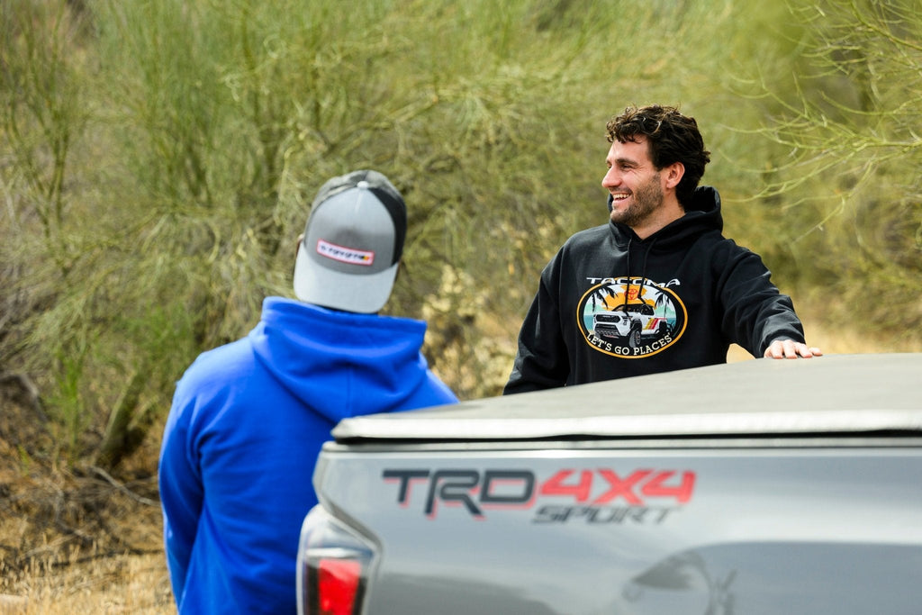 Toyota Tacoma Pick-Up Truck 4 x 4 Let's Go Places Hoodie T-Shirts, Sweatshirt | ZylaModa.com (Image 5)