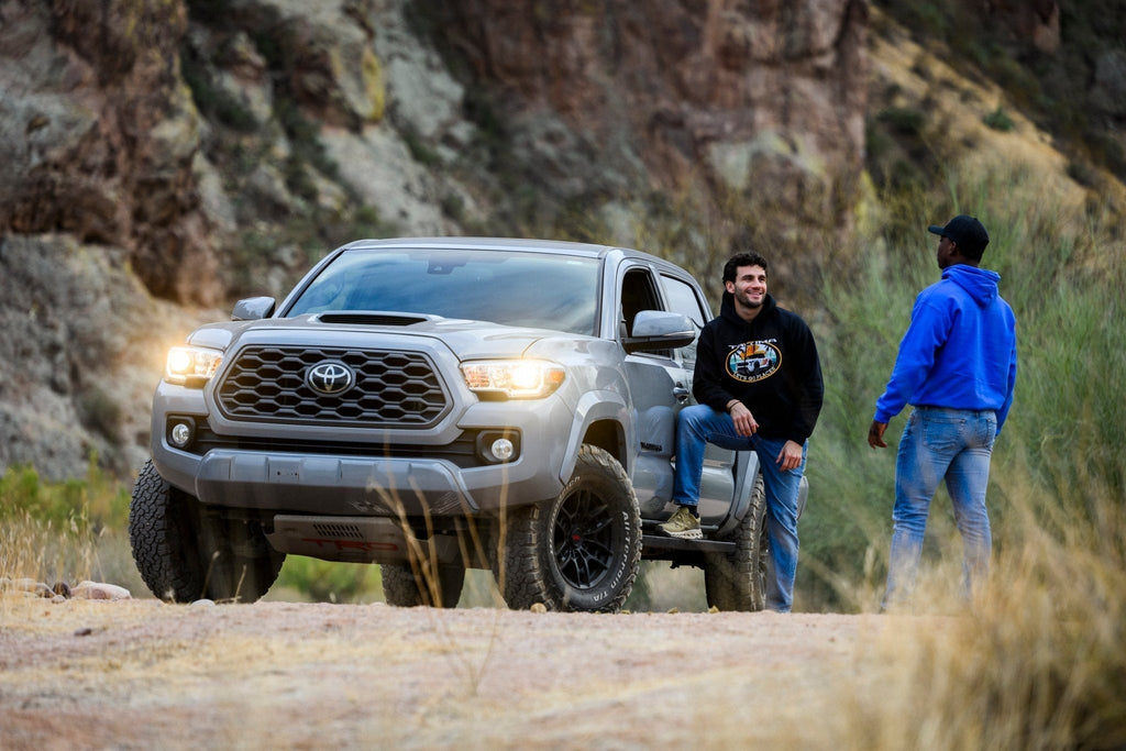 Toyota Tacoma Pick-Up Truck 4 x 4 Let's Go Places Hoodie T-Shirts, Sweatshirt | ZylaModa.com (Image 4)