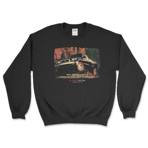 Toyota Tacoma Pick-Up Truck Retro Sweatshirt-Vintage Off Road T-Shirts, Hoodie | ZylaModa.com (Image 1)