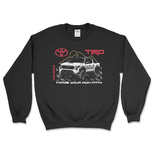 Toyota Tacoma TRD Pick-Up 4 x 4 Crewneck Sweatshirt T-Shirts, Hoodie | ZylaModa.com (Image 3)
