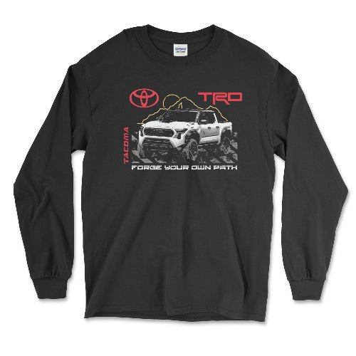 Toyota Tacoma TRD Pick-Up Long Sleeve Tee-Off Road Gear Hoodie, Sweatshirt | ZylaModa.com (Image 1)