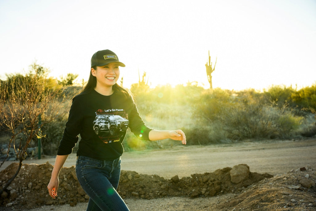 Toyota TRD Sequoia Let's Go Places Long Sleeve Tee Hoodie, Sweatshirt | ZylaModa.com (Image 2)