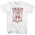 Train California Rose T-Shirt Hoodie, Sweatshirt | ZylaModa.com
