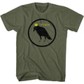 Train Crow & Crown In Circle Boyfriend Tee Hoodie, Sweatshirt | ZylaModa.com