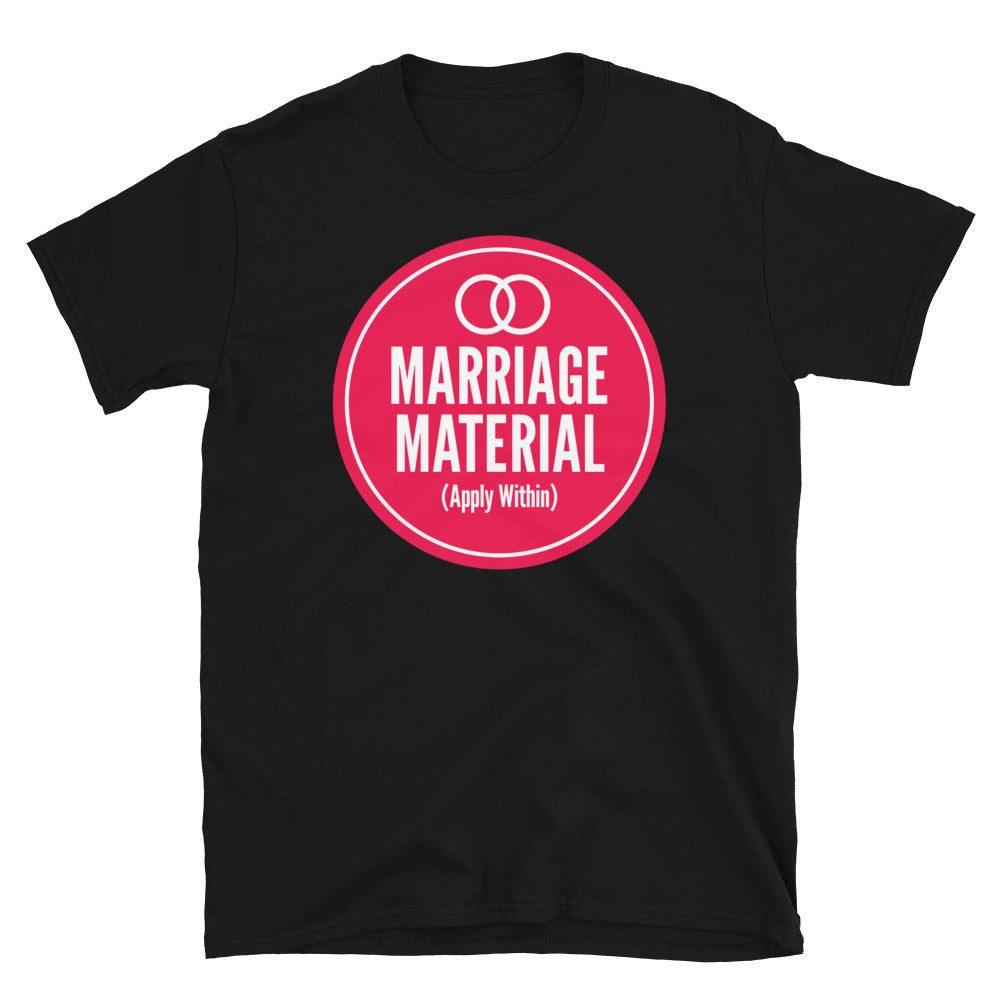 Marriage Material T-Shirt Hoodie, Sweatshirt | ZylaModa.com (Image 1)
