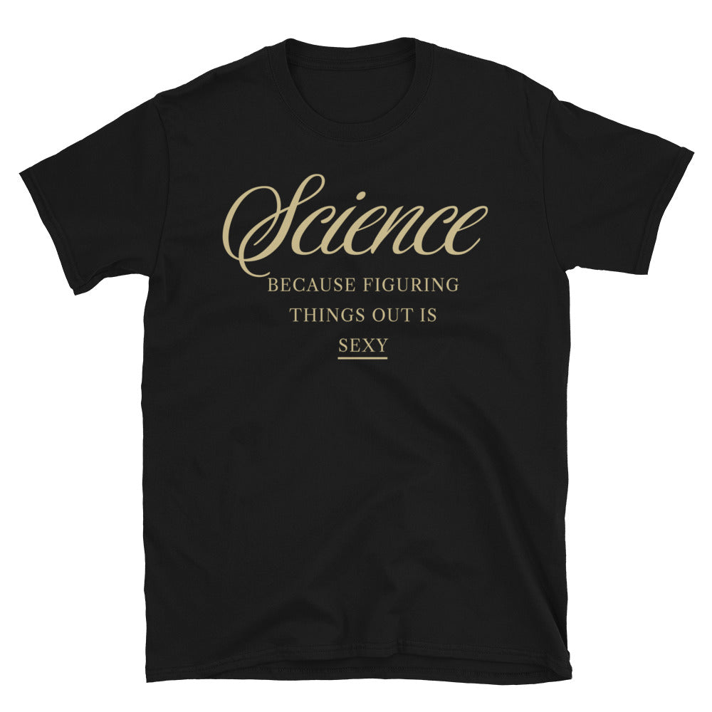Science: Because Figuring Things Out Is Sexy T-Shirt Hoodie, Sweatshirt | ZylaModa.com (Image 1)