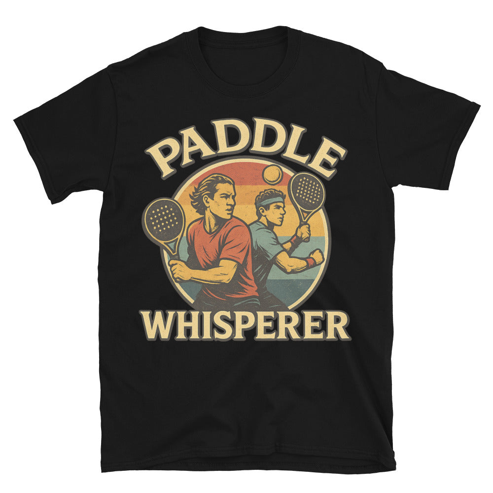 Paddle Whisperer (Padel) T-Shirt Hoodie, Sweatshirt | ZylaModa.com (Image 3)
