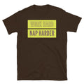 Work Hard, Nap Harder T-Shirt Hoodie, Sweatshirt | ZylaModa.com (Image 1)